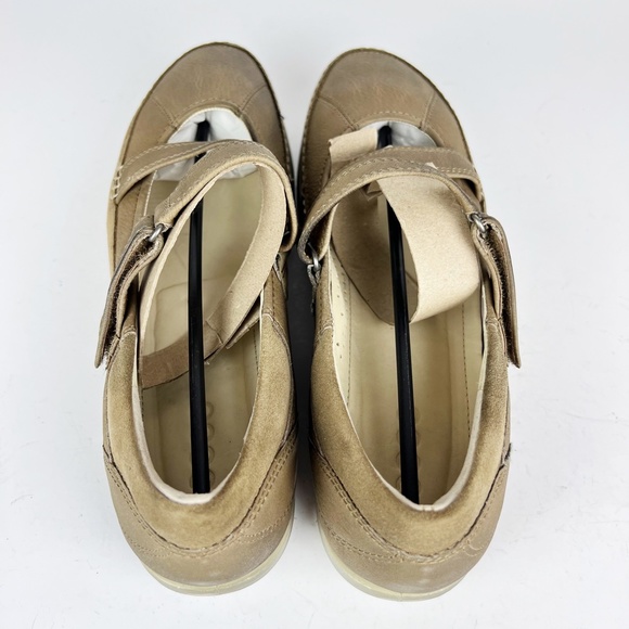 Ecco Cayla Womens Mary Jane Comfort Shoes Crisscross Navajo Brown Leather 41 - Picture 6 of 12